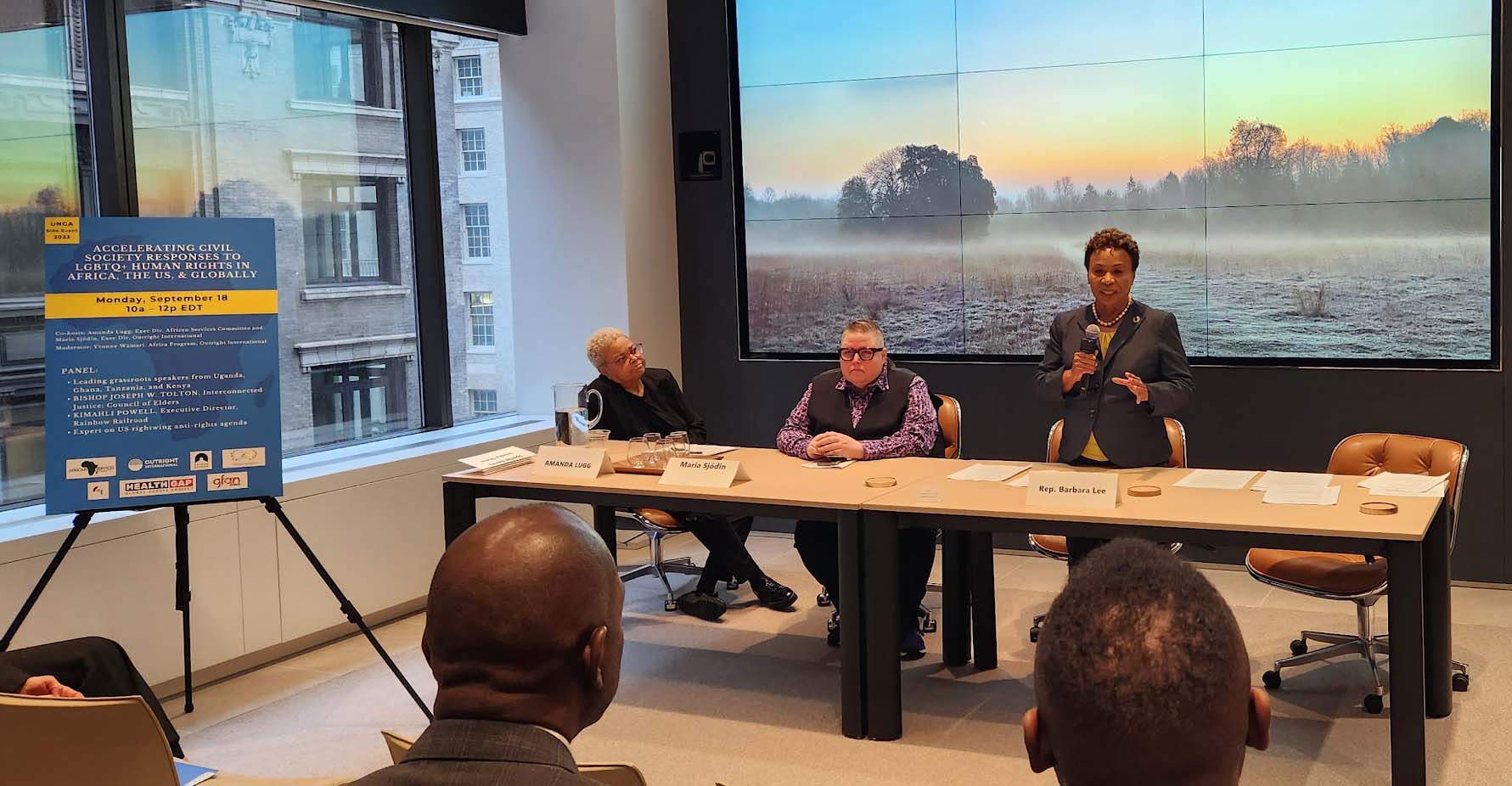 Rep. Barbara Lee: Outright Town Hall | Impact Studios