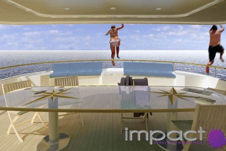 3D Marine Architecture Visualization and Composition With Live People by Impact Studios