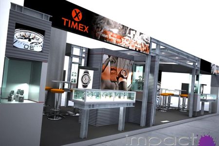 3D Rendering of Retail Experience Booth for Demo to Retailers by Impact Studios