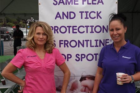 Animal Planet host speaks at Pet Armor consumer activation & pet adoption event at Walmart