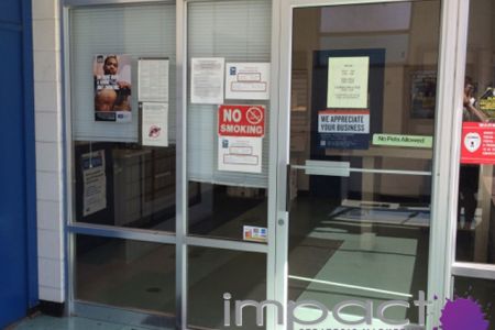 Guerilla marketing at US post office for government smoking cessation program