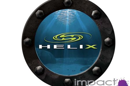 Helix logo for new software company brand identity