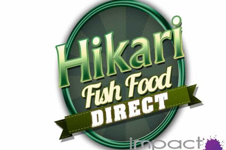 Hikari Fish Food logo for direct retailer brand identity