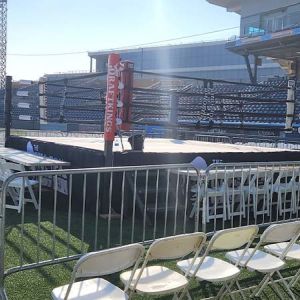 Impact Studios Live Broadcast Setup: Transforming the Staten Island FerryHawks Infield for Charity Boxing