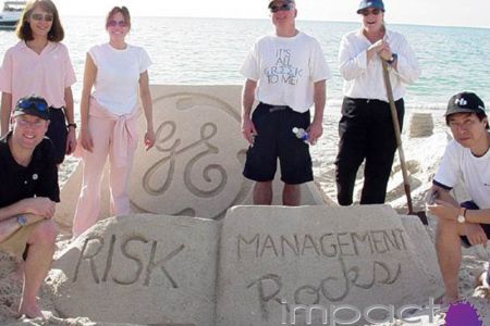 Outdoor Corporate Team Building and Strategic Planning Retreat for GE by Impact Studios