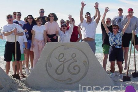 Outdoor Corporate Team Building and Strategic Planning Retreat for GE Corp.by Impact Studios