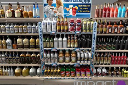 Retail Shelf-Set 3D Visualization for Pernod Ricard Global Logistics by Impact Studios