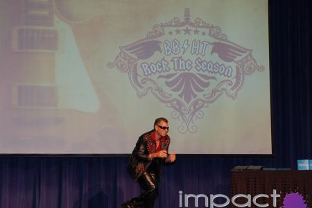 Rock And Roll Themed Event At The Hard Rock Hotel Featuring Custom Performances By Impact Studios