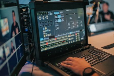 vMix Live Streaming Software Interface And Professional Video Production Workflow